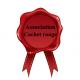 Cachet rouge